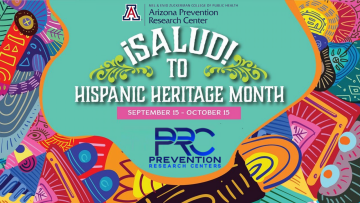 AzPRC and PRC logo on Hispanic Heritage Month graphic