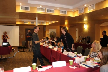 Photo of people at LINKS event